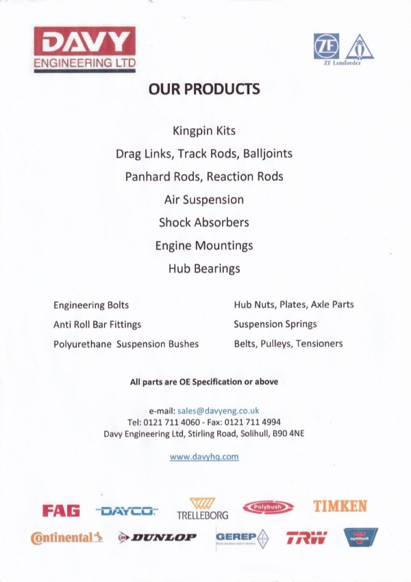 Davy Engineering Ltd
